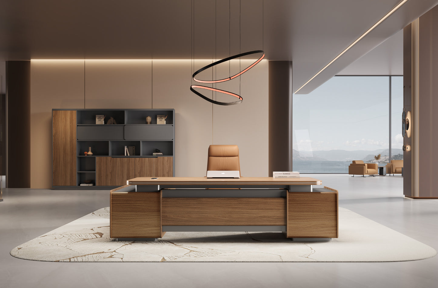 Modern Boardroom Conference Table PC-D0