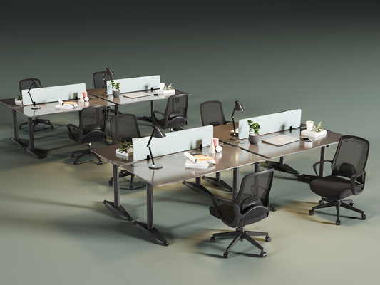 Mid-Back Ergonomic Task Chair with Adjustable Lumbar Support B911