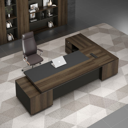 Modern Executive Desk with Storage JE-D0