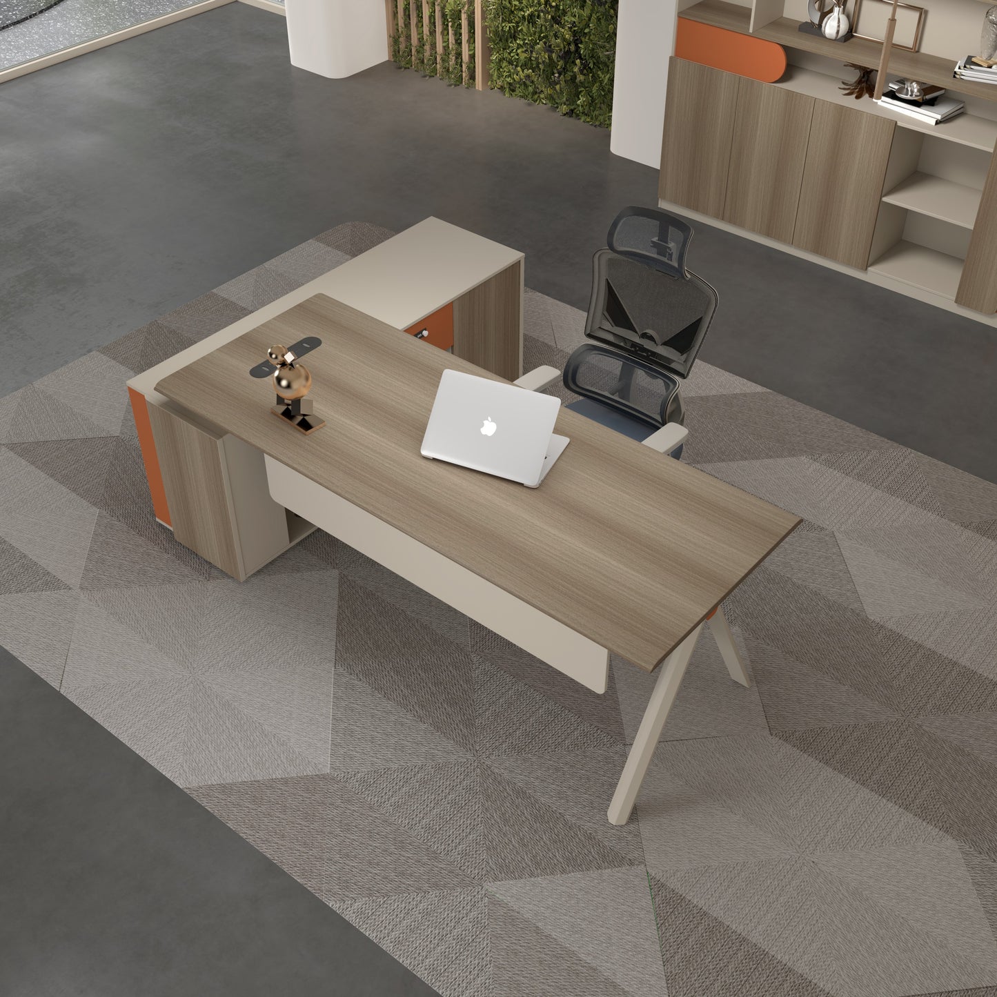 Modern Executive Workstation Desk ZS-D0120