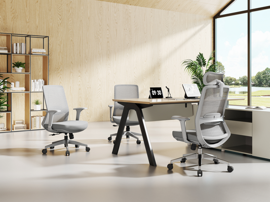 High-Back Ergonomic Executive Office Chair with 4D Armrests A803-2S
