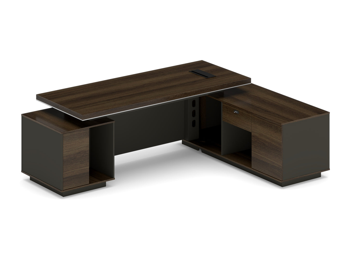 Modern Executive Desk with Storage JE-D0