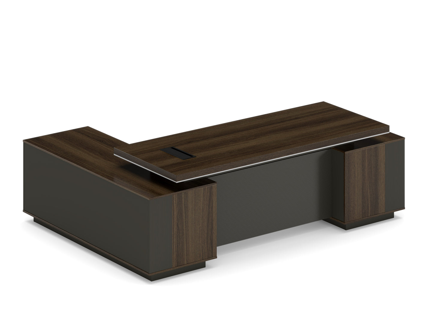 Modern Executive Desk with Storage JE-D0