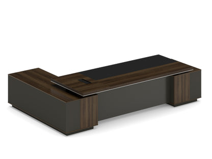 Modern Executive Desk with Storage JE-D0