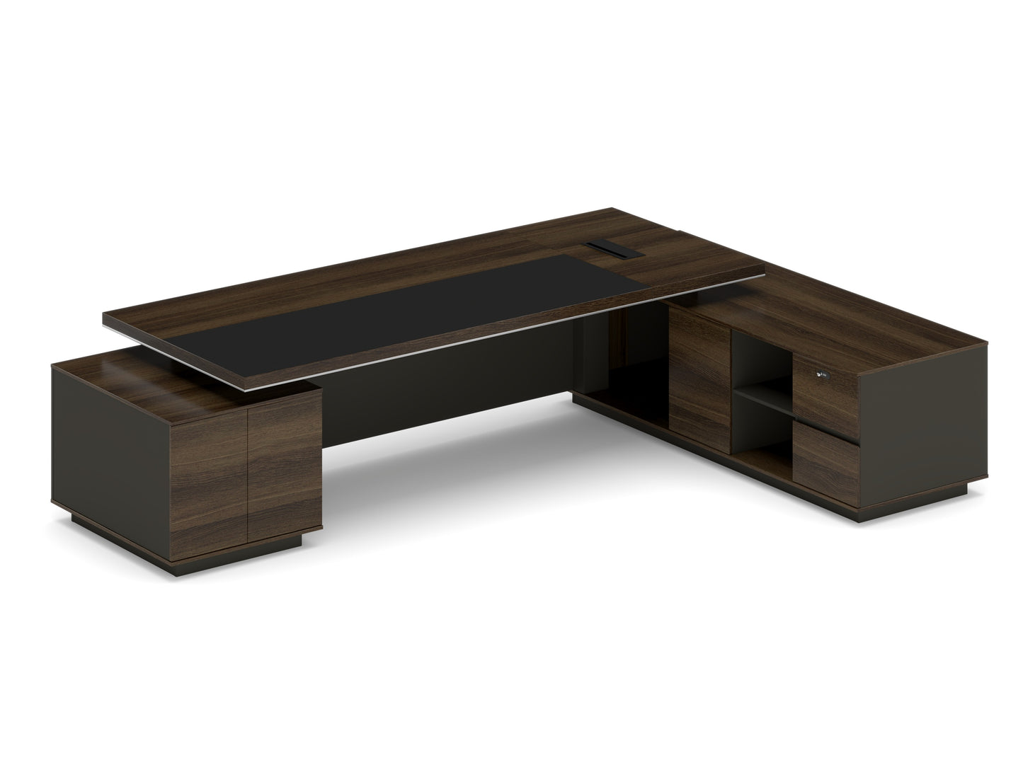Modern Executive Desk with Storage JE-D0