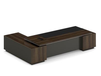 Modern Executive Desk with Storage JE-D0