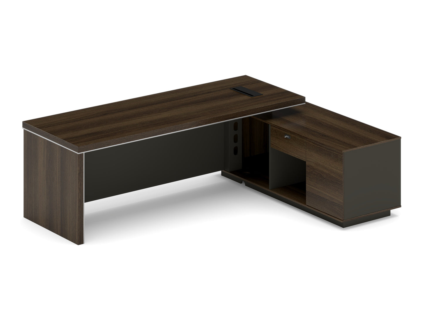 Modern Executive Desk with Storage JE-D0