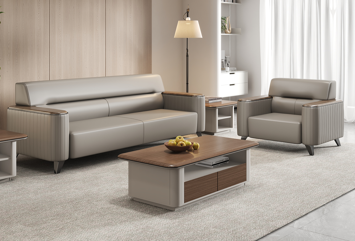 Executive Leather Sofa TD-706